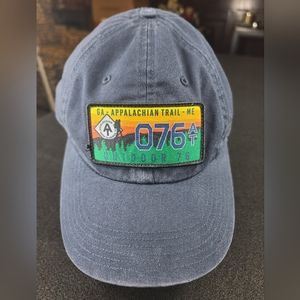 Appalachian Trail Patch Navy Cotton Adjustable Richardson Hat "Outdoor 76" M/L